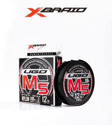 YGK X062 UGO M5 NYLON 100M 5.44KG 0.285 - YGK-XBRAID
