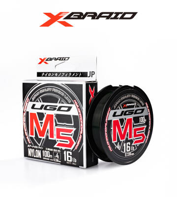YGK X062 UGO M5 NYLON 100M 7.26KG 0.33 - 1
