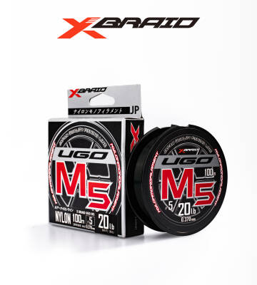 YGK X062 UGO M5 NYLON 100M 9.07KG 0.37 - 3