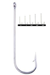 Youvella 1362 Uzun Pala Delikli Lüfer İğnesi 100lü Kutu Galvaniz - Youvella