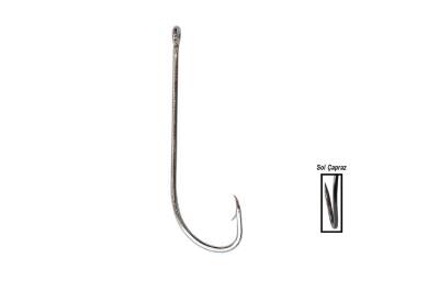 Youvella 1375 Uzun Pala Delikli Çapraz Lüfer İğnesi 100lü Kutu Nikel - 1