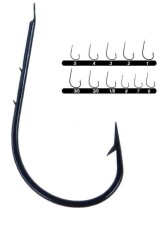 Youvella 1397 Tırnaklı Kısa Pala Çupra İğnesi 100lü Kutu Mavl - Youvella