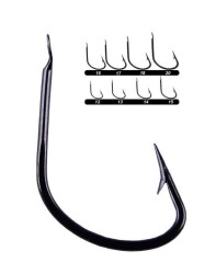 Youvella 1400 Sazan İğnesi Dövme 100lü Kutu Black Nikel - 2