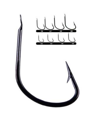 Youvella 1400 Sazan İğnesi Dövme 100lü Kutu Black Nikel - 2