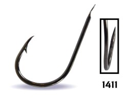 Youvella 1411 Kısa Pala Dövme Çupra İğnesi 100lü Kutu Black Nikel - Youvella