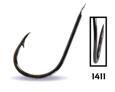 Youvella 1411 Kısa Pala Dövme Çupra İğnesi 100lü Kutu Black Nikel - 1