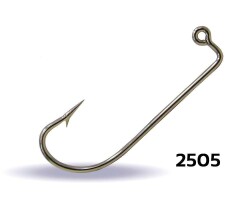 Youvella 2505 Jig Head İğnesi Dövme Delikli Uzun 100lü Kutu Nikel - Youvella