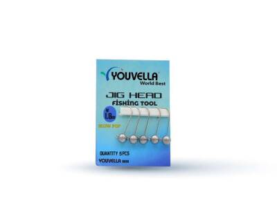 Youvella 6398 Jig Head Blow Pop LRF Jig Head 5li Paket - 1