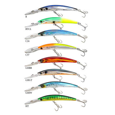 Yozuri Crystal 3D Minnow Deep Diver Floating Sahte Balığı (Yeni) - 82