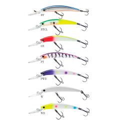 Yozuri Crystal Minnow Deep Diver Walleye Sahte Balığı - 37