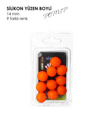 YÜZEN BOYLİ POP-UP TURUNCU 14MM 10P - 1