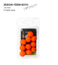 YÜZEN BOYLİ POP-UP TURUNCU 14MM 10P - ALESTA