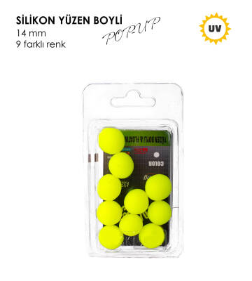 YÜZEN BOYLİ POP-UP UV SARI 14MM 10P - 1